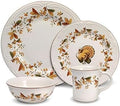 Pfaltzgraff Autumn Berry 16 Piece Dinnerware Set, Service for 4, Multi