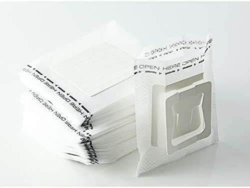 50Pcs Portable Coffee Filter Paper Bag Hanging Ear Drip Coffee Bag