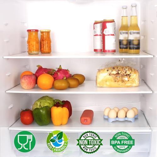 Glomen Shelf Liner, Non-Slip Cabinet Drawer Liner, 12 Inches x 20 FT
