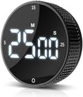 Digital Kitchen Timer, Large LED Display, Black