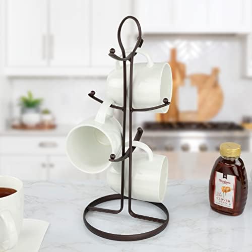 Spectrum Diversified Ashley Mug Holder, Bronze (58524)
