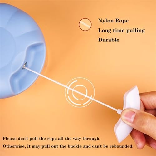 Easy to Clean Manual Food Processor Vegetable Chopper, Hand Pull