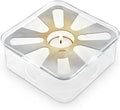 Teabloom Radiance Square Tea Warmer with Tealight Candle – Elegant