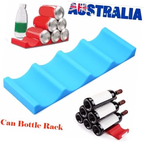 Novelty Silicone Beer Bottle Mat for Fridge and Cabinet Storage