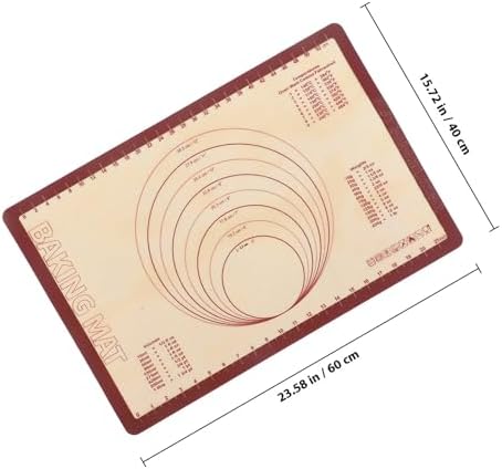 Silicone Baking Mat Non Slip Non Stick Rectangular Reusable