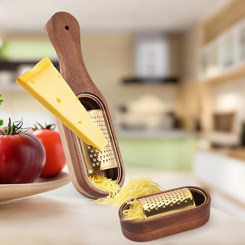 Box Cheese Grater With Container Stainless Steel Parmesan Cheese