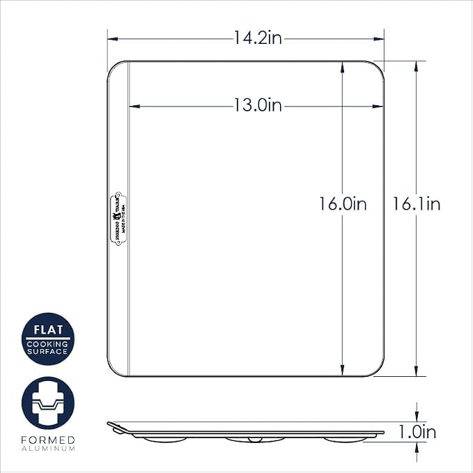 Nordic Ware Naturals Insulated Baking Sheet, Uncoated Natural Aluminum - Image 5