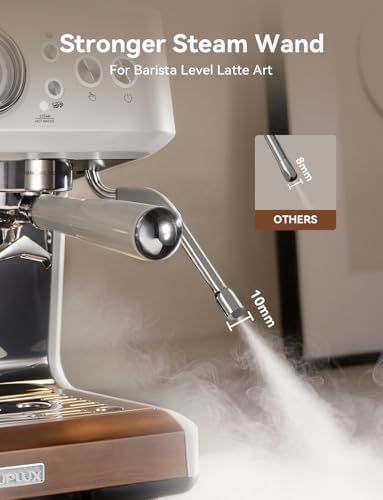 COUPLUX 50s Espresso Machine with Grinder, 58mm, 15 Bar