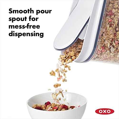 OXO Good Grips POP Airtight Cereal Dispenser 3-Piece Set, 3.4 Qt Each