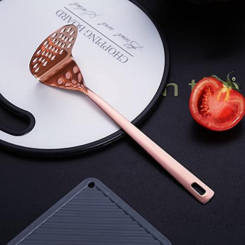 Copper 13-Piece Stainless Steel Kitchen Utensil Set