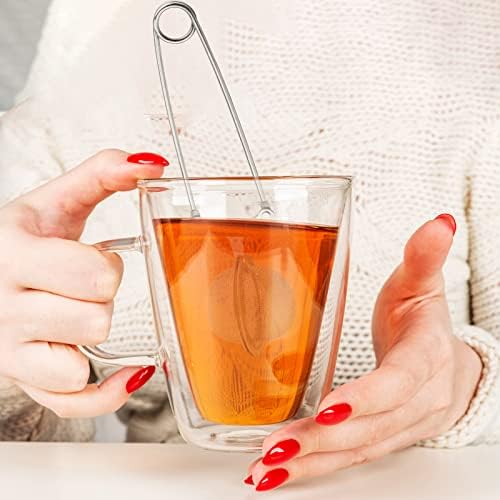Yinder Snap Ball Tea Infuser Stainless Steel, Silver