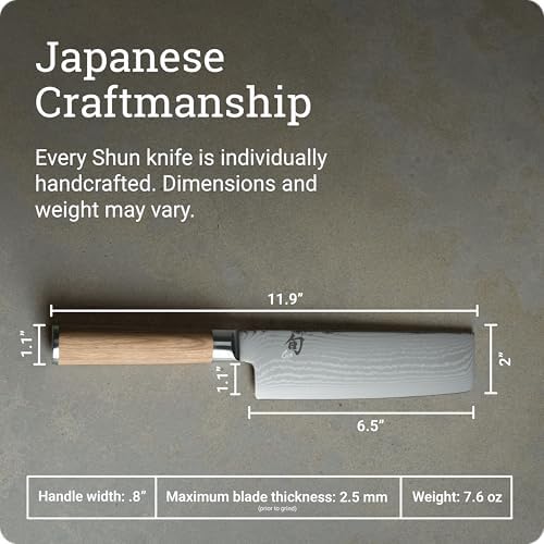 Shun Classic Blonde Nakiri Knife