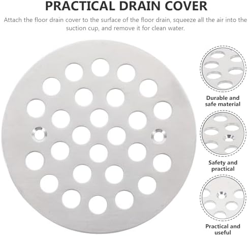 ARTIBETTER 304 Stainless Steel Floor Drain Strainer Cover 4-1/4 Inch