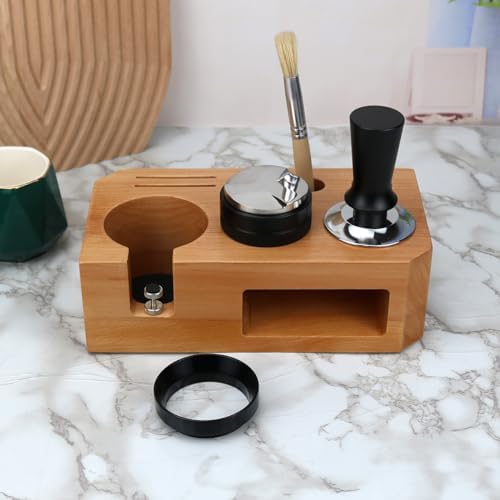 Espresso Tamping Station With Tools - 51, 53, 54 mm - Includes Tamper