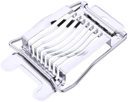 Stainless Steel Egg Slicer with 8 Cutting Wires, Comfortable Handle