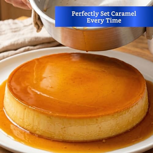 Flan Mold with Lid - Authentic Mexican Flan Pan - Molde para Flan