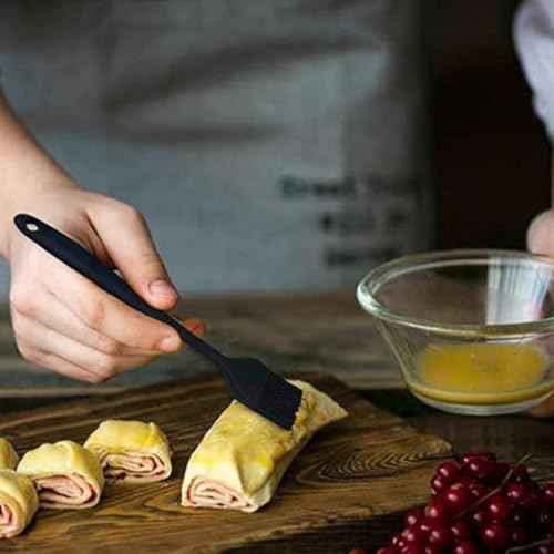 4pcs Silicone Pastry Brush Kitchen Oil Basting Brush for Xmas