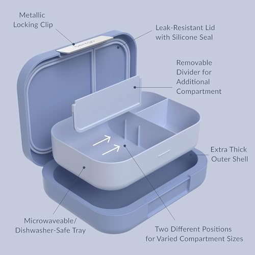 Bentgo® Modern - Leak-Resistant Bento Lunch Box For Adults, Teens, &