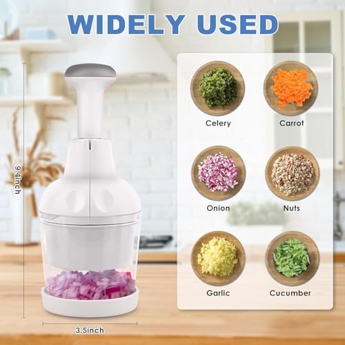 Pamperεd Chef Food Chopper, Vegetable Chopper, Onion Chopper, Garlic