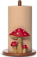 Mushroom Paper Towel Holder, Cottagecore Decor