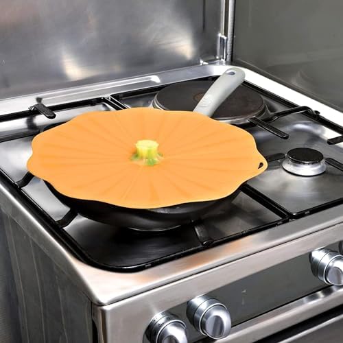 Charles Viancin Pumpkin Silicone Lid, 8 Inch