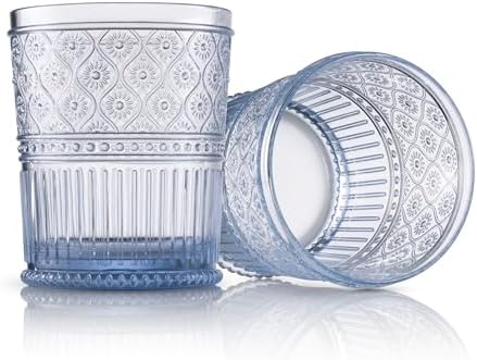 Godinger Whiskey Glasses, Acrylic Drinking Glasses Set, Elegant