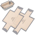 2 pack Silicone Bread Loaf Pan Liners, Nonstick and Reusable Bread pan