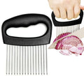 Extra-Large Onion Slicer – 304 Steel 16-Needle Cutter for Kitchen