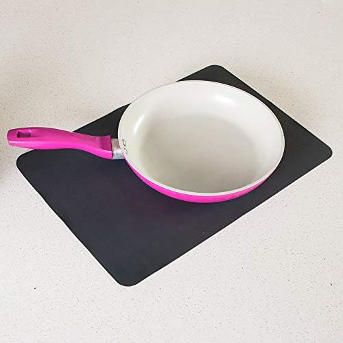 Webake Silicone Placemats Set of 4, 17.5 x 11.4 Inch