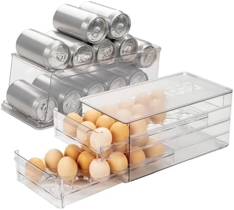 Glad Egg Holder & Soda Can Organizer, 36 Eggs