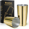 Stainless Steel Boston Shaker - 2-piece 18oz & 28oz Professional