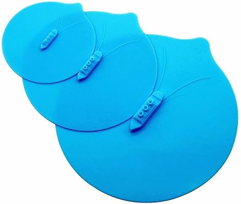 eoocvt Silicone Steamer Lids, 3-Pack