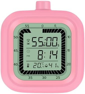 4 in 1 Visual Digital Timer, Pink