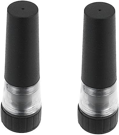 2pcs Vacuum Wine Stopper Black Plastic for Wine Bottles