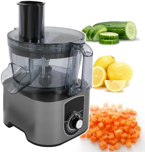 Electric Food Processor, 3 In 1 Vegetable Fruit Dicing Machine, 600 W