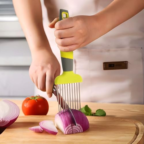 Onion Slicer Thin-Egg Chopperonion Onion Holder For Slicing,Avocado