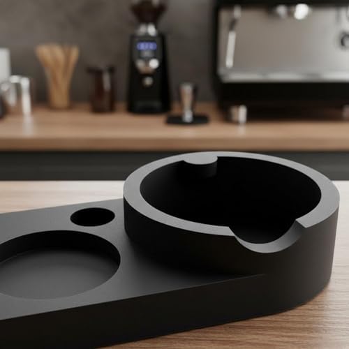 Coffee Slag Container Espresso Station Organizer Tamper Mat