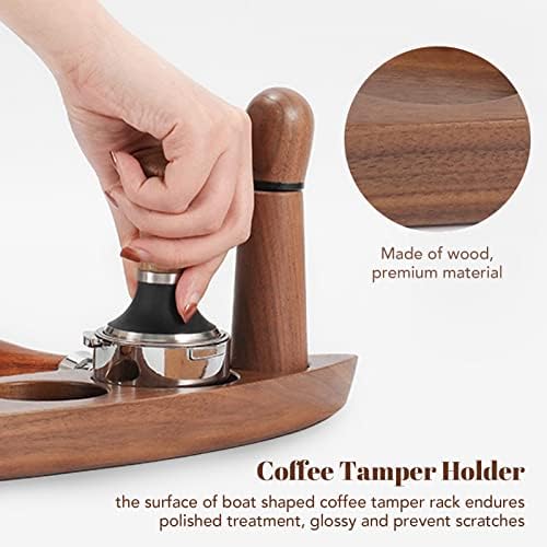 BestAlice 3Pcs Coffee Hammer Tamping Kit, Coffee Filter Tamper Holder
