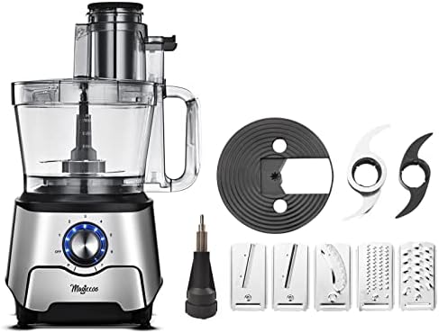 14-Cup Food Processor, 1000W Motor, Inox Color