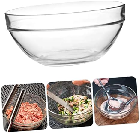 Xmas Glass Mixing Bowl 2pcs for Dumpling Filling
