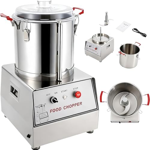 Commercial Food Processor, 1400W, 5L Capacity