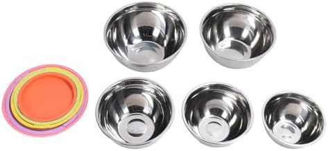 Keenso Stainless Steel Mixing Bowls with Lids