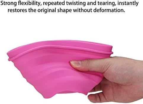 Silicone Collapsible Bowl with Lid Foldable Food Storage Bowls