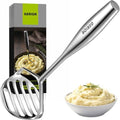 Potato Masher Stainless Steel 304 Heavy Duty for Mashed Potatoes