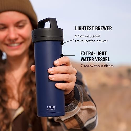 ESPRO Go P0 Insulated French Press, 16oz
