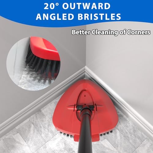 2-Pack Replacement Scrub Brush Heads for O-Cedar EasyWring
