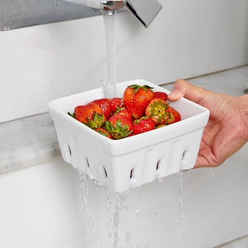 ONEMORE Ceramic Berry Bowls, 5.8", Set of 2