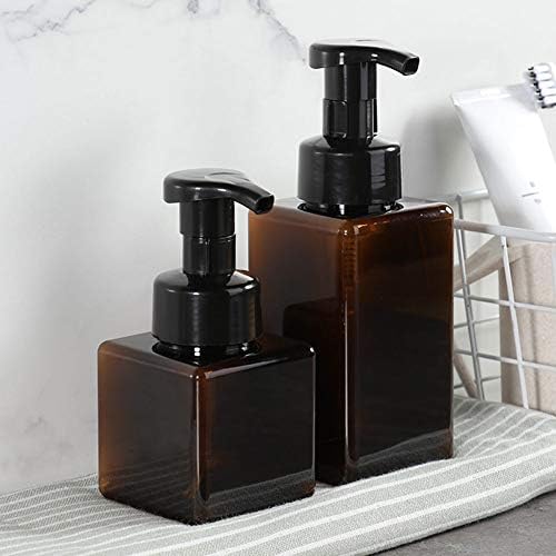 UUJOLY Foaming Soap Dispenser, 450ml (15oz) Refillable Pump Bottle
