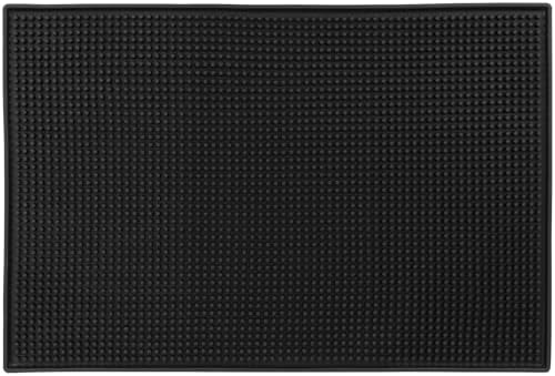 HOZEON 3 Pack 12 x 18 Inches Rubber Bar Service Mat,1cm Thick Non Slip