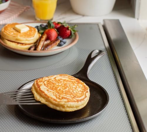 Lodge Essential Cast Iron Skillet Set, 7-Piece, Black